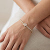 Crystal flower nene bracelet