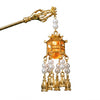 Close-up detail of the Retro Glowing Lantern Hairpin hair clip