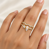 Bow Pearl Ring