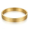 EtchedGold Men’s Bracelet