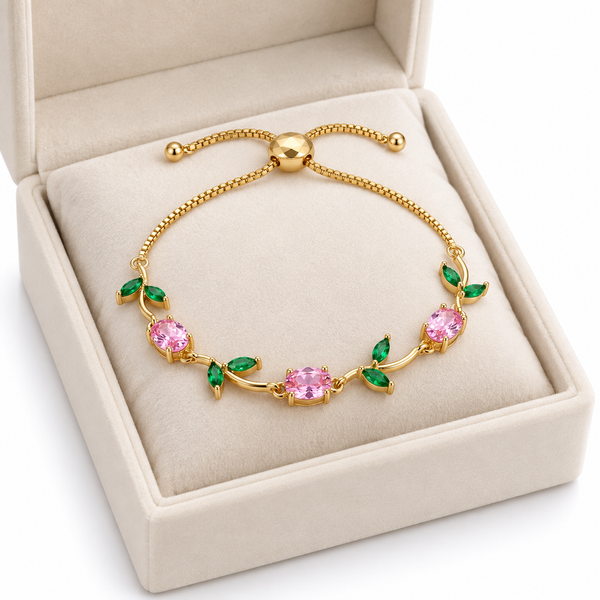 Aurora Tulip Bracelet Adjustable