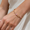 Aurora Tulip Anklet- Adjustable