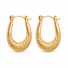 Crescent Wave Earrings