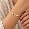 Studded Heart Beads Bracelet