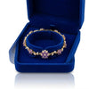 Lavi Flower studded chain Bracelet