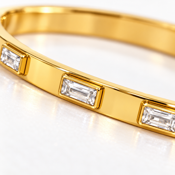 Rectangle Dazzling Cut Bracelet