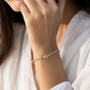 Halo Gold Flower Nene Bracelet