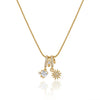 Solitaire Charm Necklace