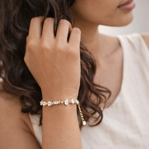 Grace Sparkle Chain Bracelet