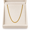 Wheat Plain Gold Chain