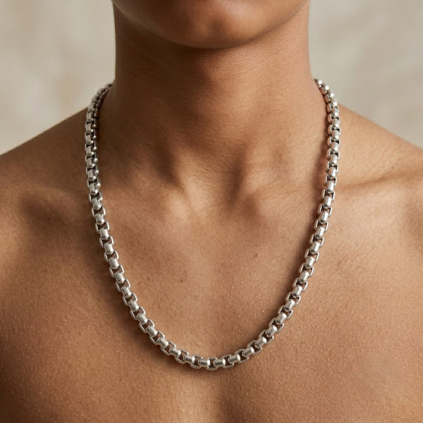 Wheat Men's Silver Chain