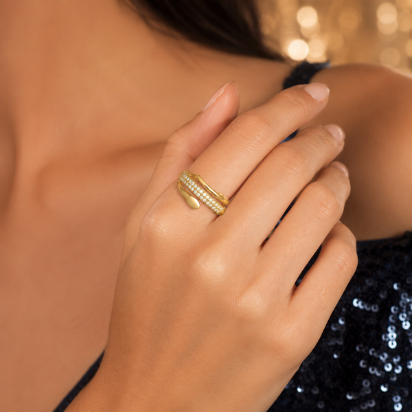 Luxe Spiral Ring