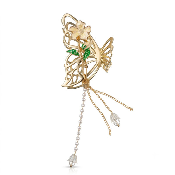 Flower On Hair Claw Clip for women by Fix My Hairs