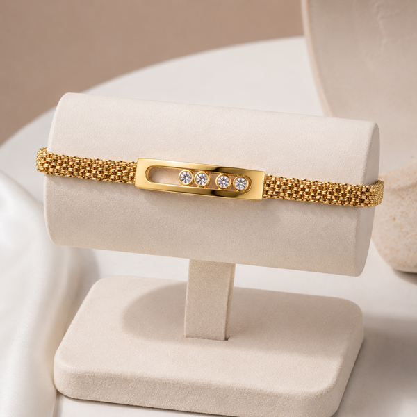 Messika Move Mesh Chain Bracelet