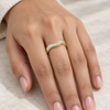 Studded Curve Ring