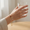 Ruby Tulip Bracelet ~ Adjustable