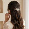 Rhinestone Studded Flower Hair Pin hair clip for women by Fix My Hairs