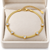 Heart Stud Wiper Anklet