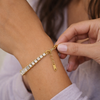 Baguette Nene Tennis Bracelet