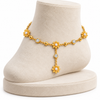 Flower Studded Anklet