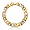 Luxe Studded Chain Bracelet