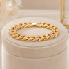 Luxe Studded Chain Bracelet