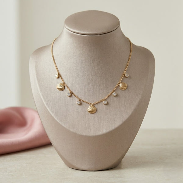 Shell on Beach Necklace