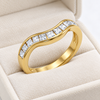 Studded Curve Ring