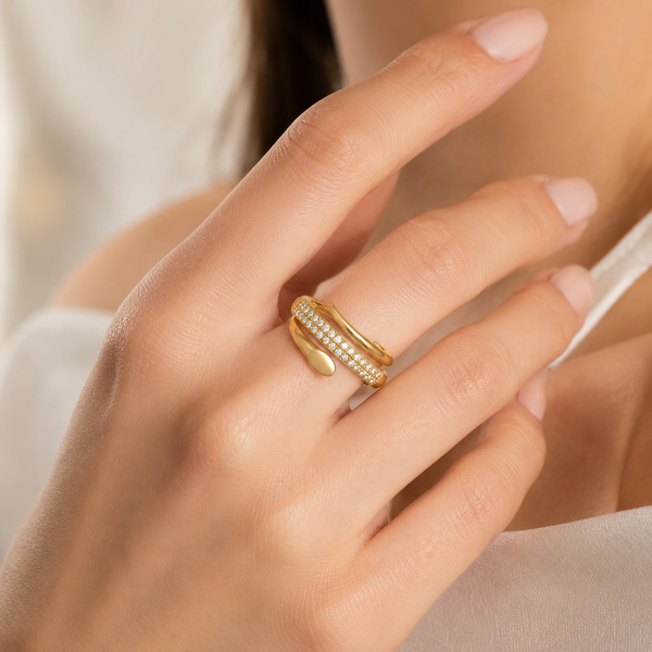 Luxe Spiral Ring