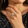 Studded Bloom Ring