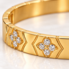 Stone Stud Lily Bracelet
