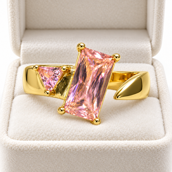Pink Duo Ring