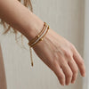 Satellite Silver Multilayer Bracelet