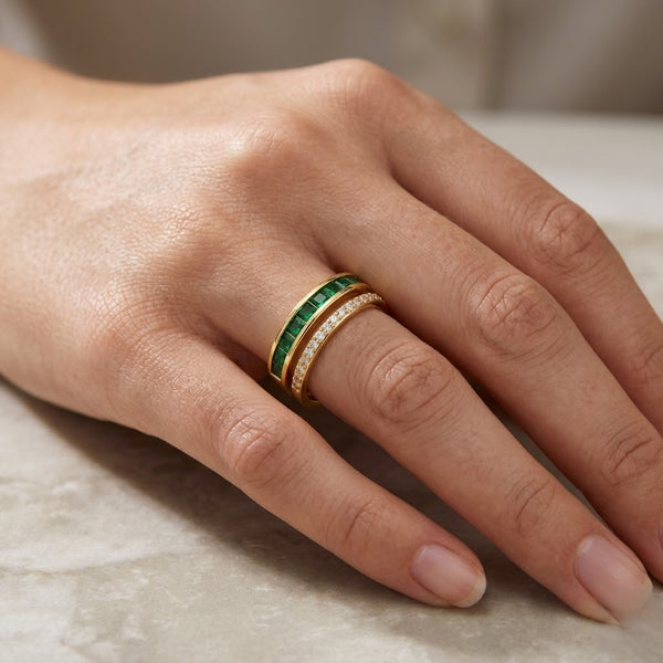 Élise Green Ring