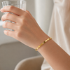 Heart Circle Studded Bracelet