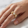Studded Cleef Ring