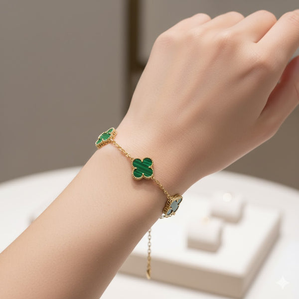 Green Cleef Bracelet