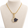 Blu Swan Pendent Necklace