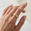 Swiss Link Ring