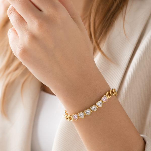 Heart Link Bracelet