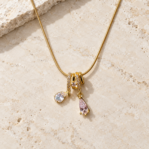 Marque Drop Crystal Necklace