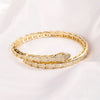 Diamond Wrap Serpent Bracelet