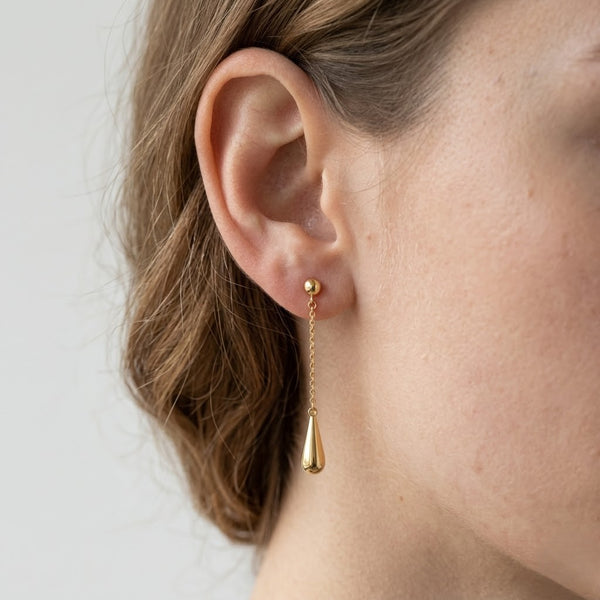 Gold Drops Earrings