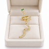 Studded Snake Ear Cuff