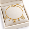 Butterfly Charm Anklet