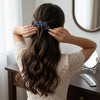 Twilight Butterfly Tiara Hair Pin hair clip worn on model – styled for women