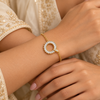 Halo Crystal Studded Bracelet