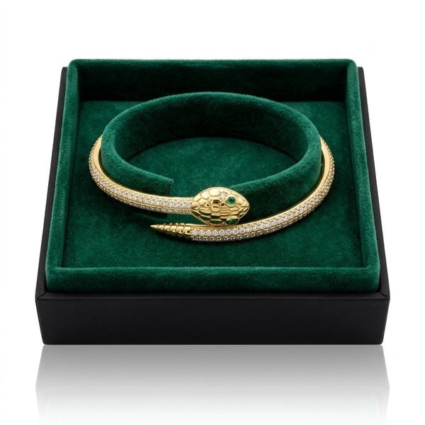 Golden Serpent Bracelet