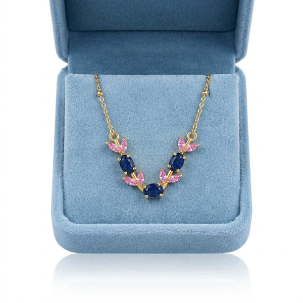 Blustone Blush Tulip Necklace
