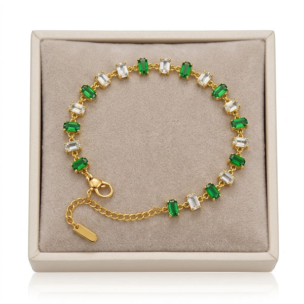 Emerald Alt Crystal Bracelet